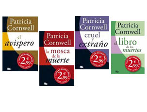 Libros de Patricia Cornwell a 2,99 euros desde el 26 de septiembre