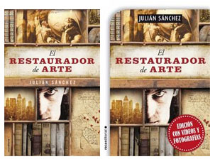 ‘El restaurador de arte’ llega al eBook en dos versiones, una de ellas con foto y vídeo