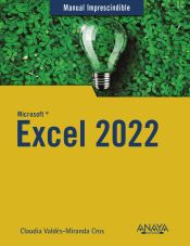 Portada del libro Excel 2022
