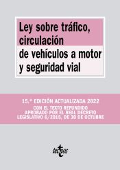 Portada del libro Ley sobre Tráfico, Circulación de Vehículos a Motor y Seguridad Vial